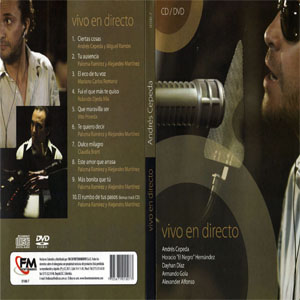 Álbum Vivo En Directo (Dvd) de Andrés Cepeda