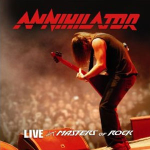 Álbum Live At Master Of Rock de Annihilator