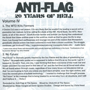 Álbum 20 Years Of Hell: Vol. IV de Anti-Flag