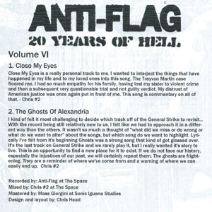 Álbum 20 Years Of Hell: Vol. VI de Anti-Flag