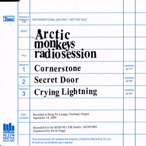 Álbum Radio Session de Arctic Monkeys