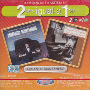 Álbum 2 LP's Igual A 1 CD de Armando Manzanero
