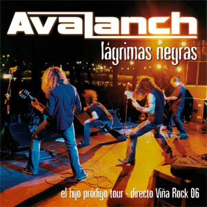 Álbum Lágrimas Negras (En Directo) de Avalanch