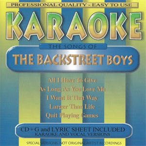 Álbum Karaoke de Backstreet Boys