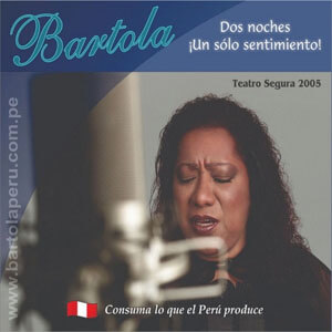Álbum Dos Noches un Solo Sentimiento de Bartola