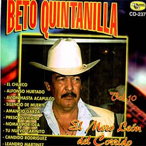 Álbum El Mero Leon Del Corrido, Vol. 10 de Beto Quintanilla