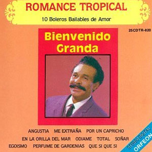 Álbum Romance Tropical de Bienvenido Granda