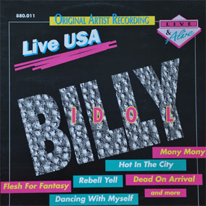 Álbum Live USA de Billy Idol