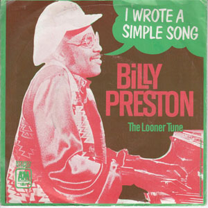 Álbum I Wrote A Simple Song de Billy Preston