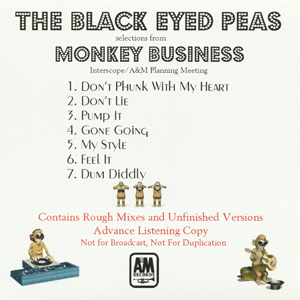 Álbum Selections from Monkey Business de Black Eyed Peas