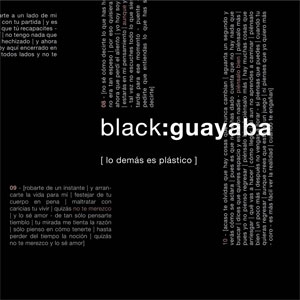 Álbum Lo Demás Es Plástico de Black Guayaba