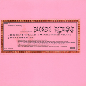 Álbum Elephant Woman - EP de Blonde Redhead