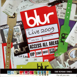 Álbum Live 2009 de Blur