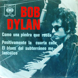 Álbum Como Una Piedra Que Rueda de Bob Dylan