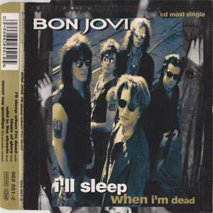 Álbum I'll Sleep When I'm Dead de Bon Jovi 