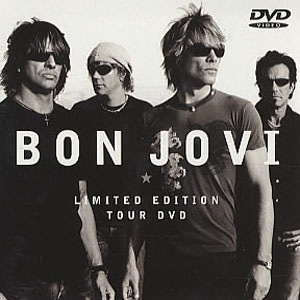 Álbum Limited Edition Tour DVD de Bon Jovi 