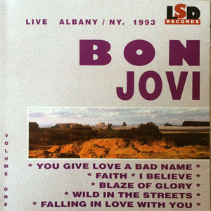 Álbum Live Albany / NY. 1993 Volume One de Bon Jovi 