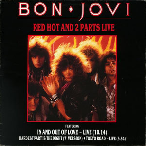 Álbum Red Hot And 2 Parts Live de Bon Jovi 