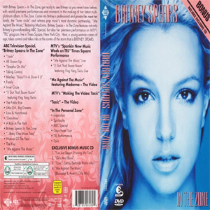 Álbum In The Zone (Dvd) de Britney Spears