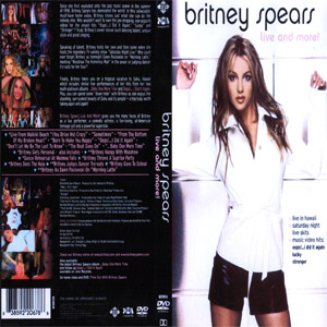 Álbum Live And More! (Dvd) de Britney Spears