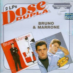Álbum 2 LPS Dose Dupla de Bruno e Marrone