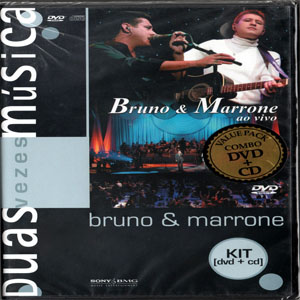 Álbum Ao Vivo (Dvd) de Bruno e Marrone