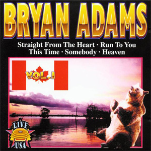 Álbum Volume 1 Live Usa de Bryan Adams