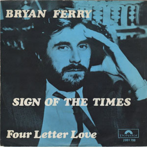 Álbum Sign Of The Times de Bryan Ferry