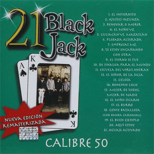 Álbum 21 Black Jack de Calibre 50