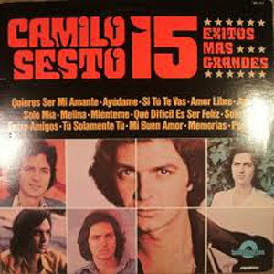 Álbum 15 Éxitos Más Grandes de Camilo Sesto