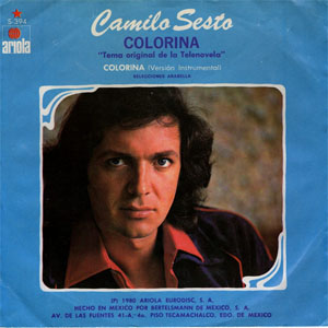 Álbum Colorina de Camilo Sesto