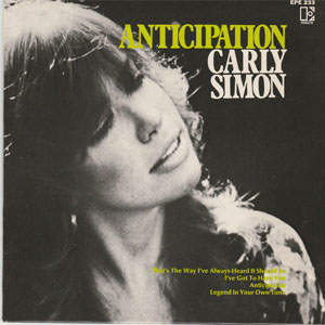 Álbum Anticipation de Carly Simon