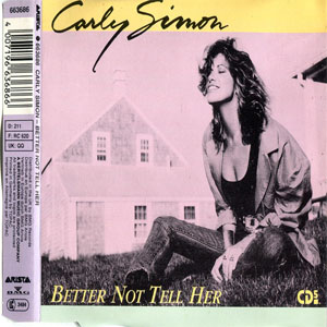 Álbum Better Not Tell Her de Carly Simon