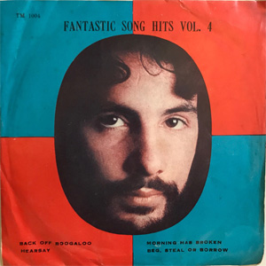 Álbum Fantastic Song Hits Vol. 4 de Cat Stevens