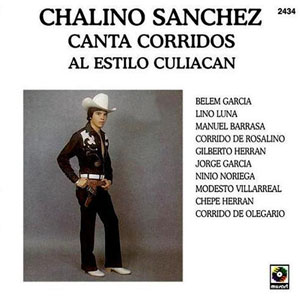 Álbum Canta Corridos Al Estilo Culiacán de Chalino Sánchez