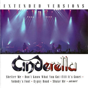 Álbum Extended Versions de Cinderella