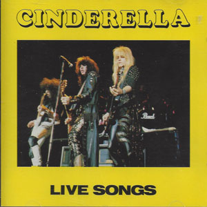 Álbum Live Songs de Cinderella