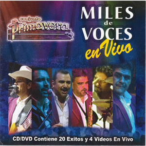 Álbum Miles De Voces En Vivo de Conjunto Primavera