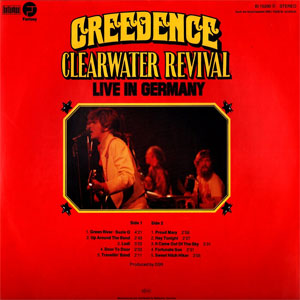 Álbum Live In Germany de Creedence