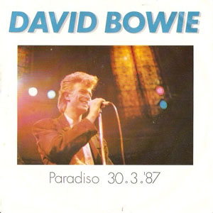 Álbum Paradiso 30.3.'87 de David Bowie