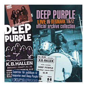 Álbum Live In Denmark '72 de Deep Purple