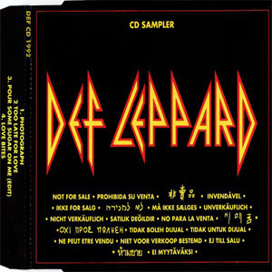 Álbum CD Sampler de Def Leppard