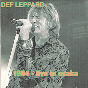 Álbum Live In Osaka 1984 de Def Leppard