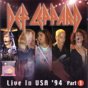 Álbum Live In USA '94 Part 1 de Def Leppard