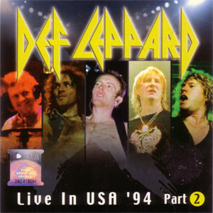 Álbum Live In USA '94 Part 2 de Def Leppard