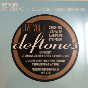 Álbum Live: Volume 1 - Selections From Adrenaline de Deftones