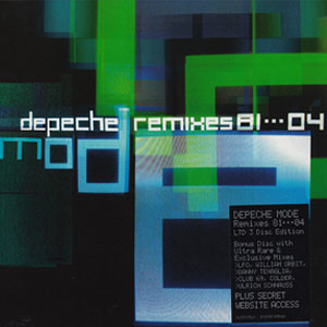 Álbum Remixes 81 04 de Depeche Mode