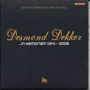 Álbum ...In Memoriam 1941-2006 de Desmond Dekker