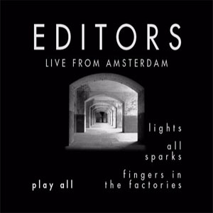 Álbum Live From Amsterdam de Editors