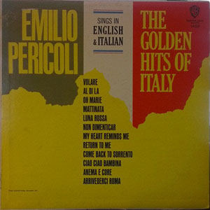 Álbum The Golden Hits Of Italy de Emilio Pericoli